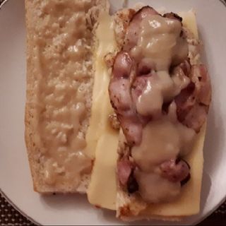 Bocata pollo a la plancha y bacon