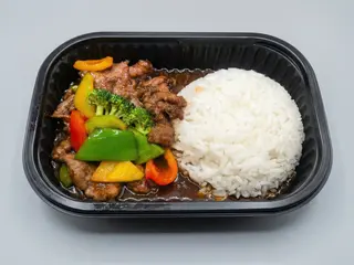 Arroz con ternera