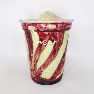 Iced Blueberry Matcha (M)