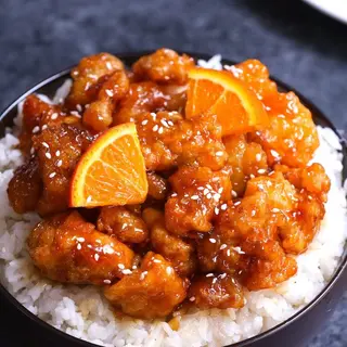 Pollo naranja