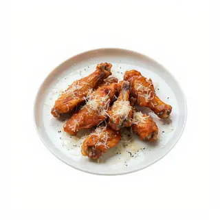 Alitas garlic parma (6 pzs.)