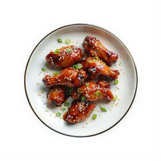 Alitas teriyaki (6 pzs.)