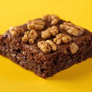 Brownie con nueces 