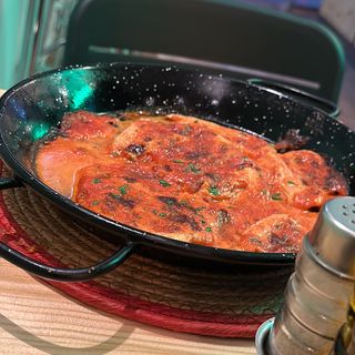 Pechuga De Pollo Con Salsa Tandoori
