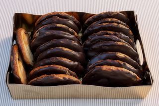 Palmeritas De Chocolate Caja (20 Uds.)