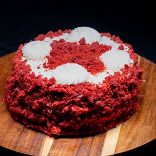 Tarta red velvet (porción)