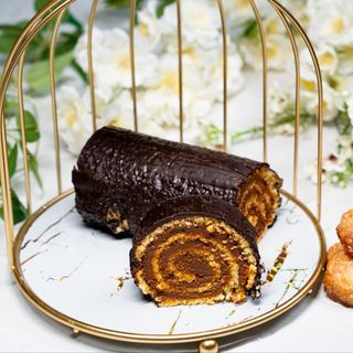 Pionono dulce de leche arrollado (porción)