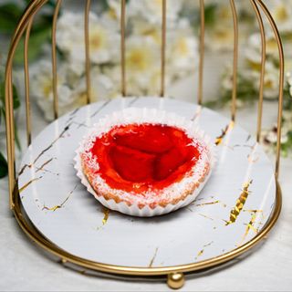 Tarteleta de fresa (porción)