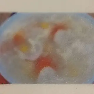 24.Sopa de maíz con cangrejo (surimi)