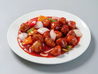 81.Cerdo agridulce 
