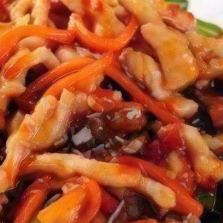86.Lomo de cerdo en salsa YuXiang 