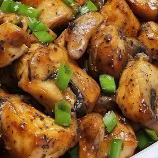 105.Pollo a la pimienta negra 
