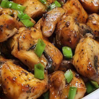 105.Pollo a la pimienta negra 