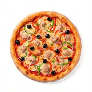 Pizza De Atún Mediana