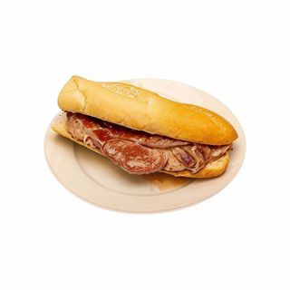 Bocadillo de panceta (B)