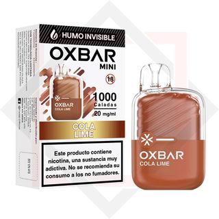 Vaper Oxbar Mini Sin Humo 1000 Caladas Cola Lima