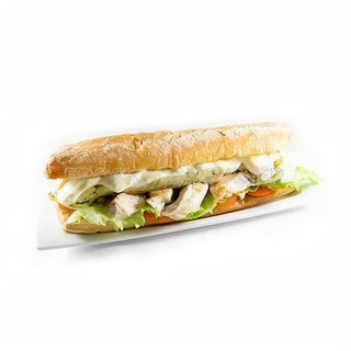 Bocadillo De Pinchos De Pollo