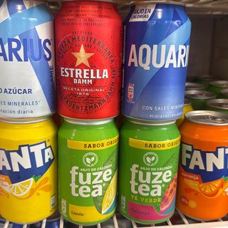 Bebidas normales y zero