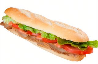 Bocadillo Vegetal De Pollo