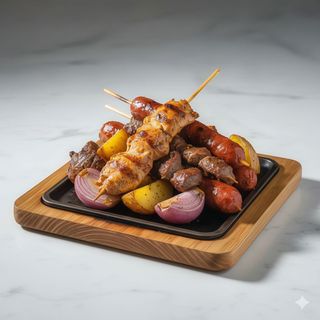 Anticuchos mixtos