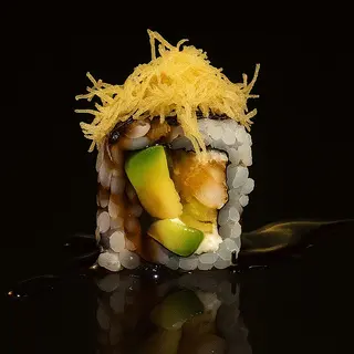 Uramaki de Gamba frita (4 pzs.)