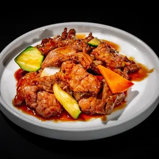 Ternera con Salsa de Ostras