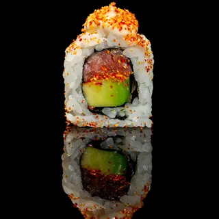 Uramaki de atún picante (4 pzs.)