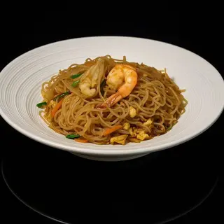 Fideos con mariscos