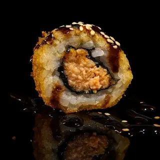 Uramaki de Miura frito (4 pzs.)