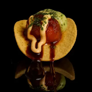 Salmón con Chips (2 pzs.)