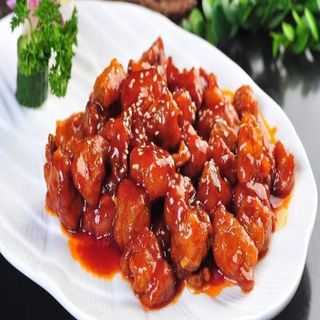 Costilla con salsa agridulce