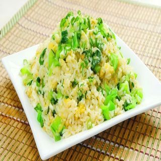 Arroz frito con mostaza