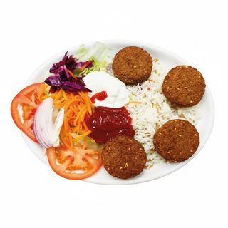 Plato Falafel 