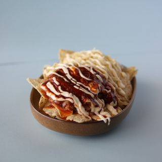 Nachos Con Guacamole