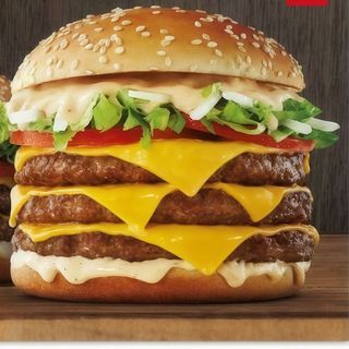 HAMBURGUESA TRIPLE CARNE (solo)