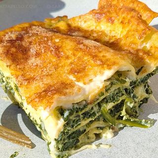 Lasaña De Espinacas + bebida