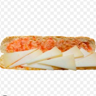 Bocadillo queso oveja curado