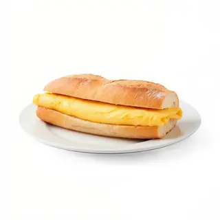 Bocadillo de tortilla francesa