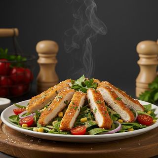 Ensalada De Pollo Crujiente