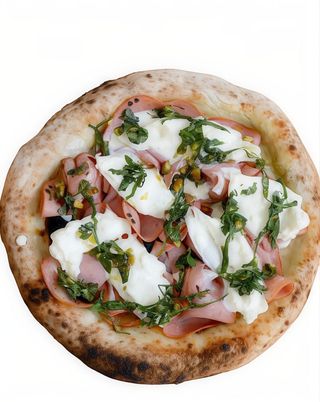 Pizza Mortadella (33 Cm.)