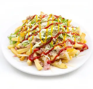 Papas Fritas Pizza