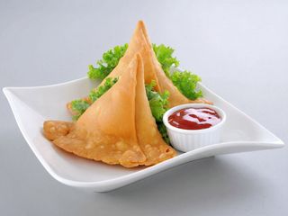 Lamb samosa
