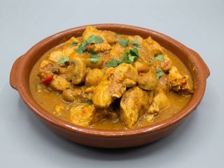 Chicken mushroom curry