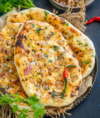 Onion naan