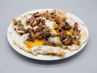 HUEVOS ROTOS CON LASCAS SECRETO ESTILO WISCONSIN