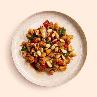 232. Teppanyaki de pollo con almendras