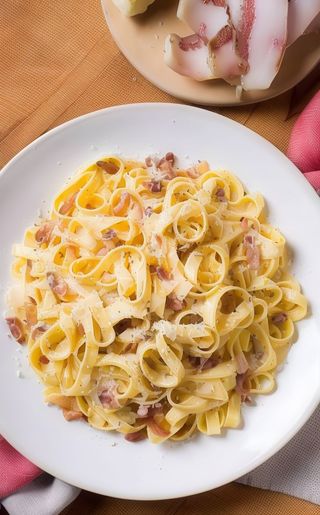 Pasta carbonara