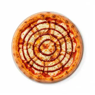 Pizza De Pollo 25 Cm.