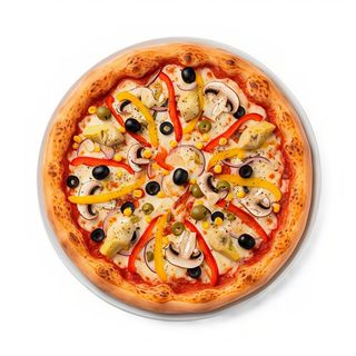 Pizza Vegetal 25 Cm.