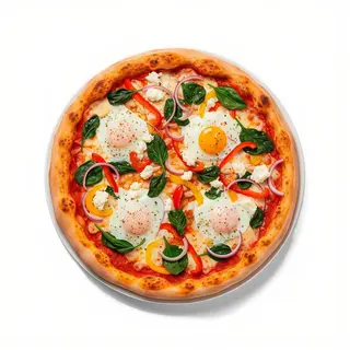 Pizza De Espinacas 33 Cm.